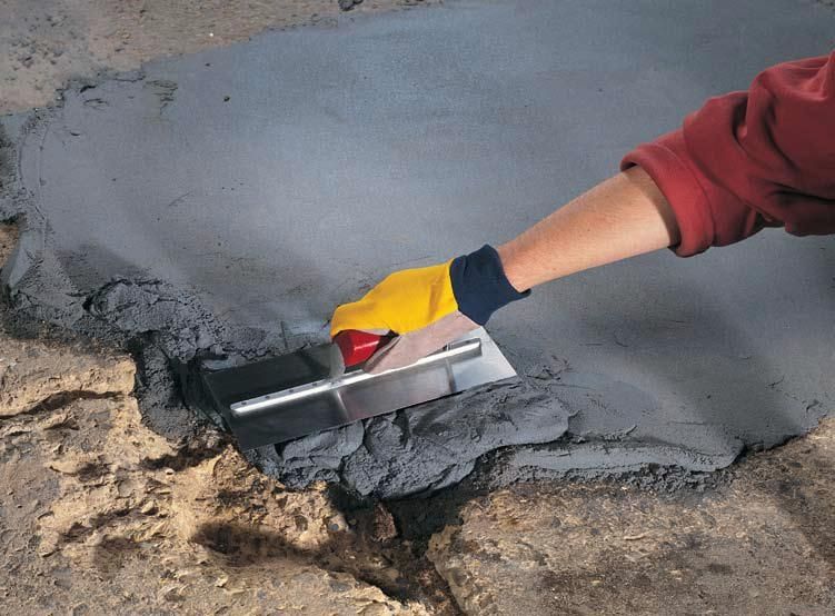 Application of epoxy resin in repairing concrete floor cracks